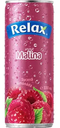 VODA RELAX 330ml -MALINA Z