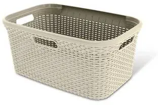 KOS NA PRADLO RATTAN 45l -KREMOVY