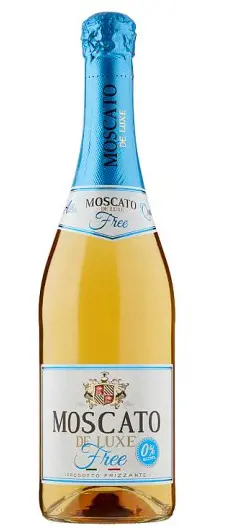 VINO MOSCATO 0,75l -DE LUXE NEALKO