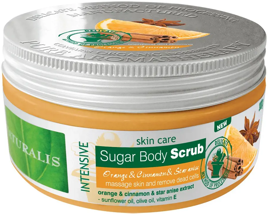 TEL.SCRUB NATURALIS 300g -ORANGE C