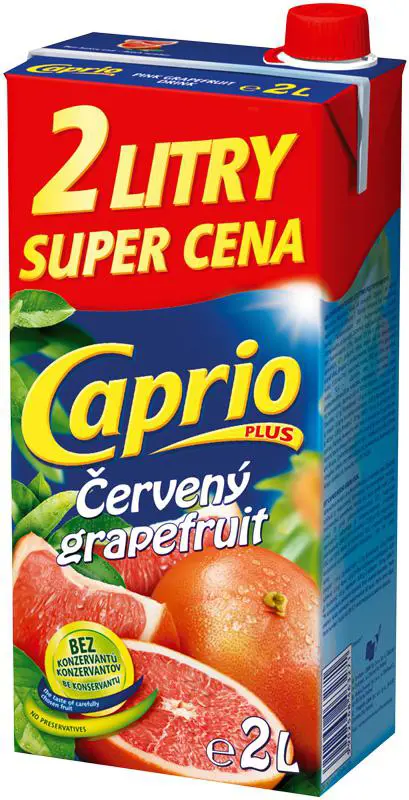 CK DZUS CAPRIO 2l -GREP CERVENY/RUZO