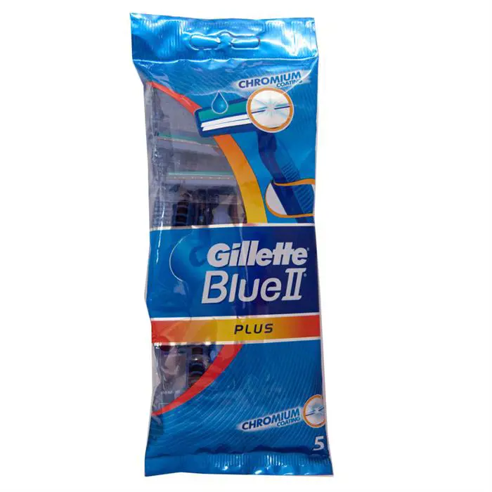 GILLETTE JEDN.ZIL.BLUE II 5ks -PLUS