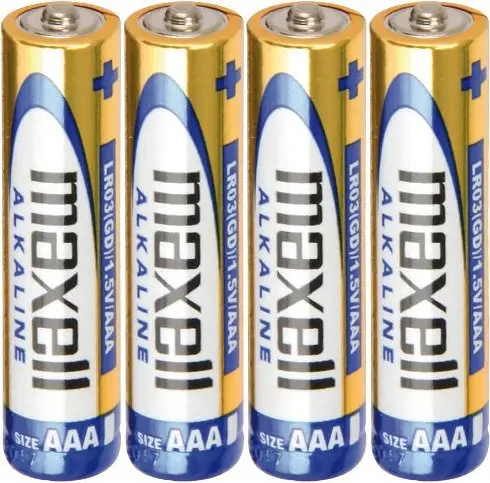 BATERIE MAXELL LR03 1,5V 4ks -ALKALI
