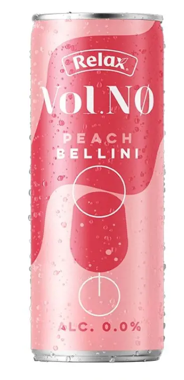 xVODA RELAX 0,33l -PEACH BELLINI Z