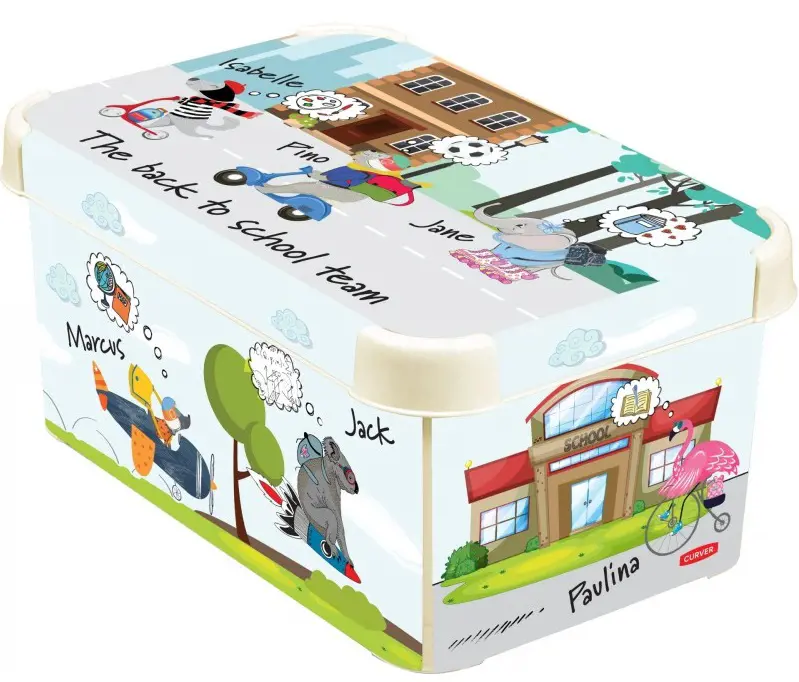 BOX ULOZNY DEKOR. S -ST.SCHOOL