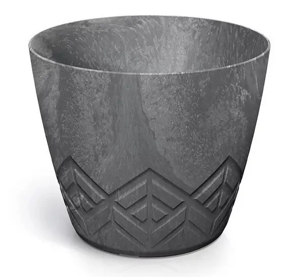 ,KVETINAC ARECO BETON EFFECT 13,8cm -MARENGO