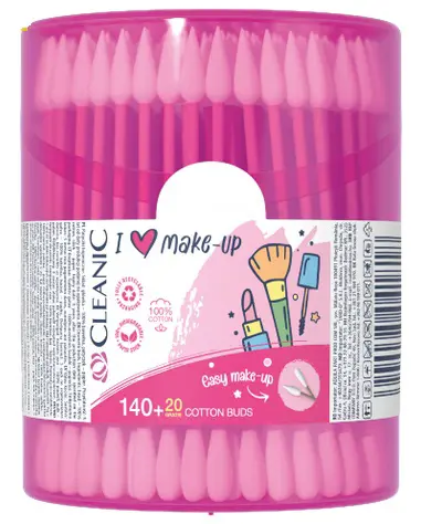 VAT.TYC. CLEANIC 160ks -I LOVE MAKE UP