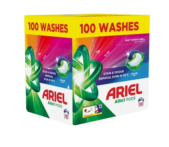 PR.ARIEL GEL.TABL.100PD -COLOR