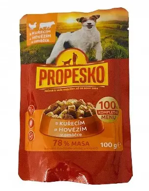 KRMIVO PSY PROPESKO 100g -KUR/HOV