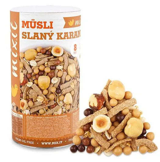 CK MIXIT MUSLI 490g -SLANY KARAMEL