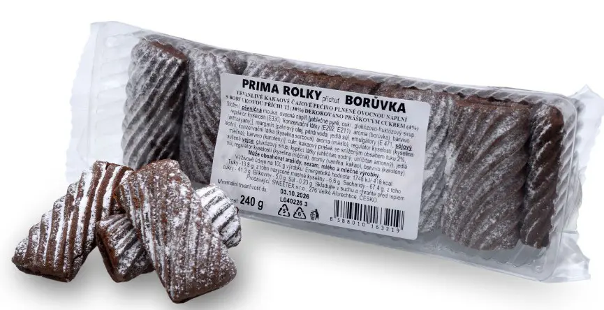 CK PECIVO ROLKY PRIMA 240g KAKAO-CUCOR
