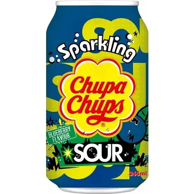 VODA CHUPA CHUPS 345ml -SOUR BLUEBERRY Z