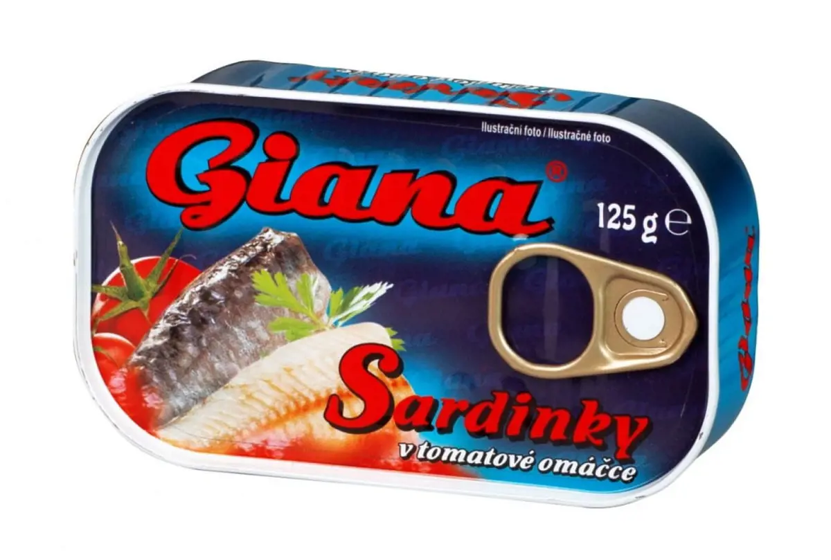 GIANA SARDINKY 125g -PARAD.OMACKA