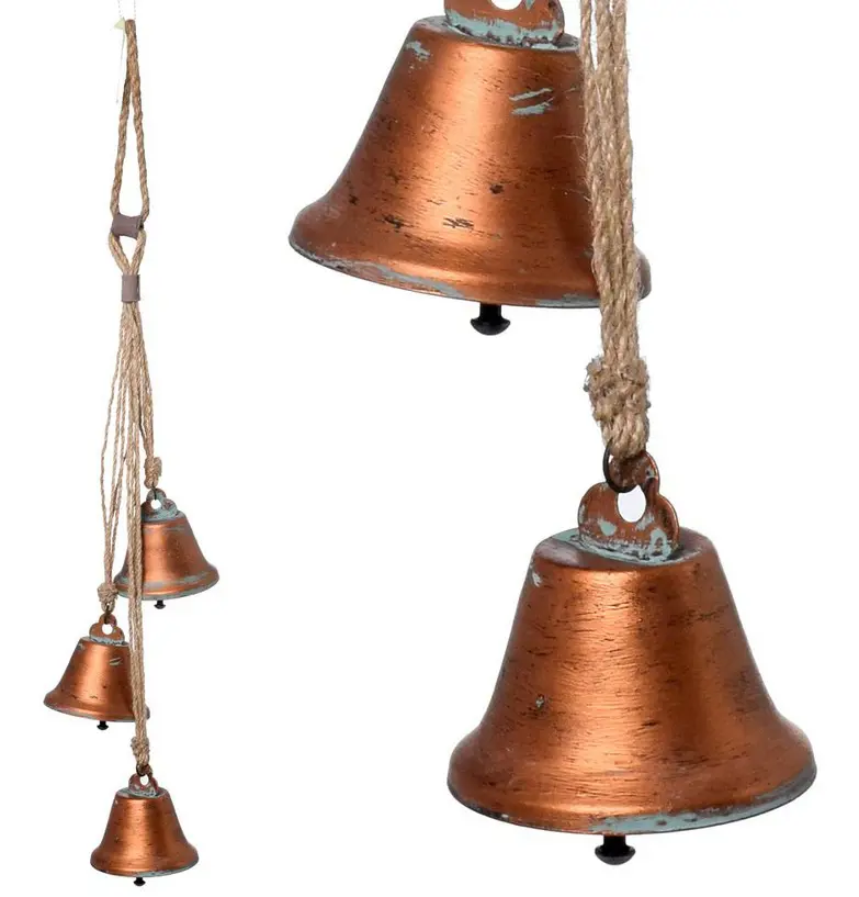 xVO -ZVONCE ZAVES MEDENA 58cm
