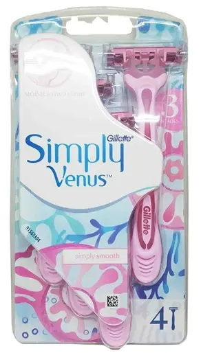 GILLETTE JEDN.ZIL.VENUS SIMPLY -4ks