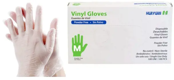 xRUKAVICE JED.VINYL M 100ks NEPU.GLOV