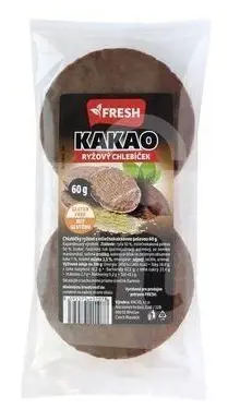 CK CHLEBIK RYZOVY FRESH 60g -KAKAOVA