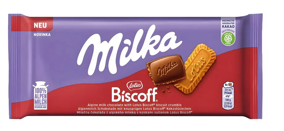 CK COKOLADA MILKA  90g -LOTUS