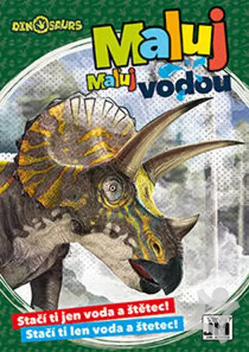 OMALOVANKA A5 -MALUJ VODOU DINOSAURY