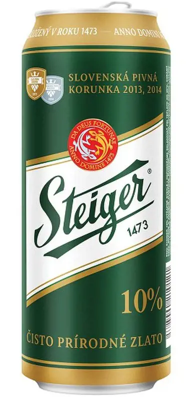 CK PIVO STEIGER 0,5l -PLECH 10% Z