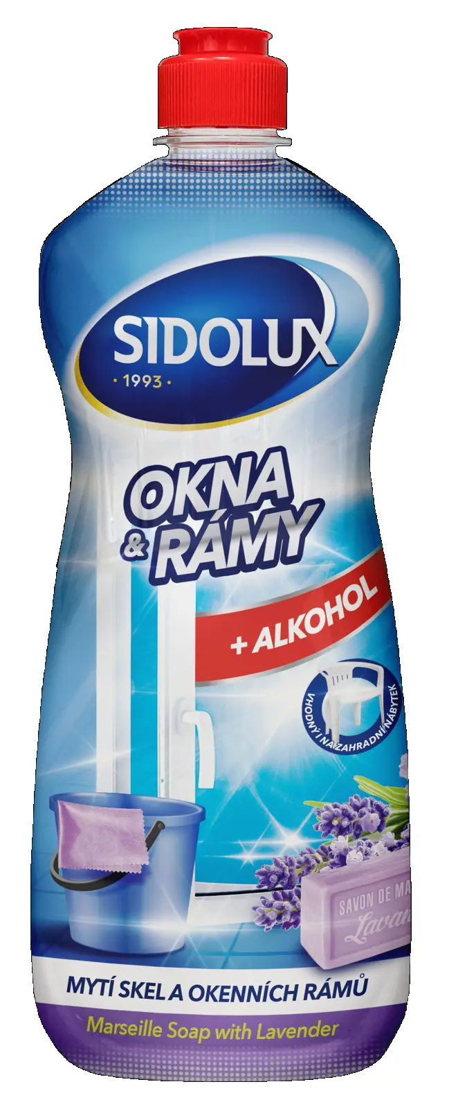 SIDOLUX 1l -OKNA A RAMY LEVANDER