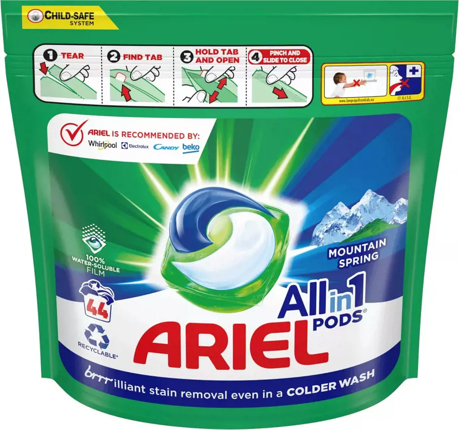 xPR.ARIEL GEL.TABL. 44ks/44PD -MOUNTA