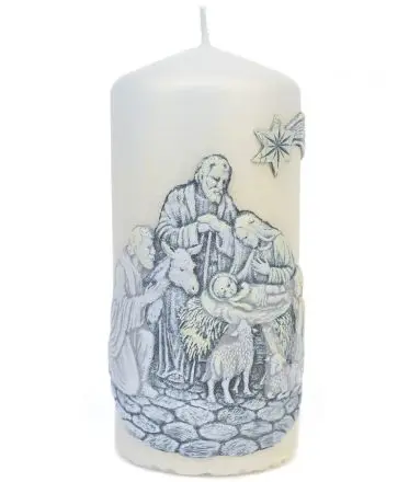 SVIECKA VO VALEC 70x150 CHRISTMAS NIGHT -PERLOVA