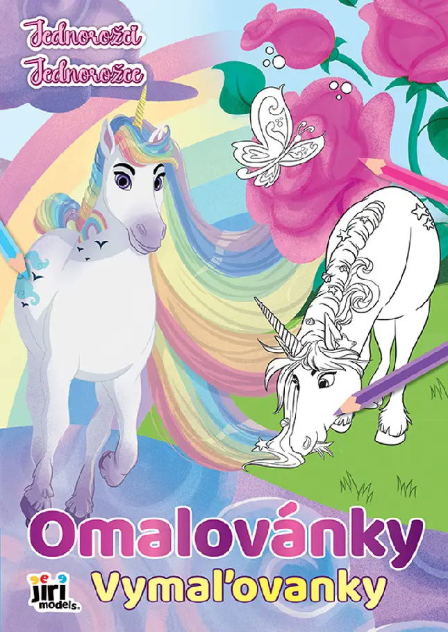 OMALOVANKA A4 -JEDNOROZCE