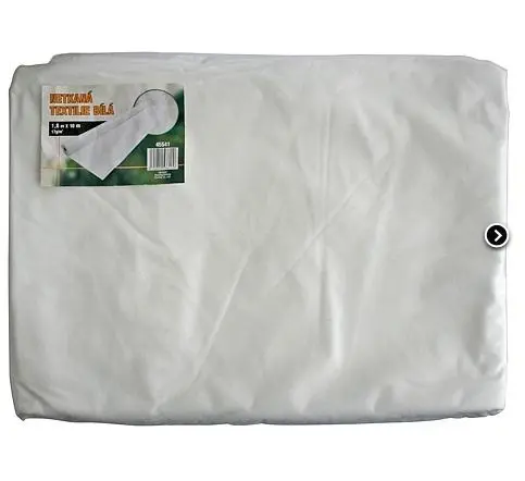 TEXTILIA NETKANA BIELA 2x10m 17g/m