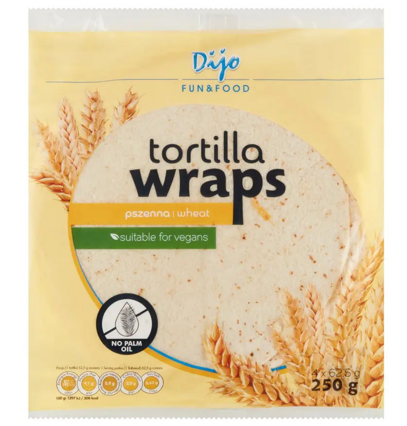 xCK TORTILLY 250g -DIJO