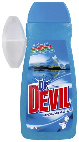 DR.DEVIL WC GEL+KOSIK 400ml -AQUA