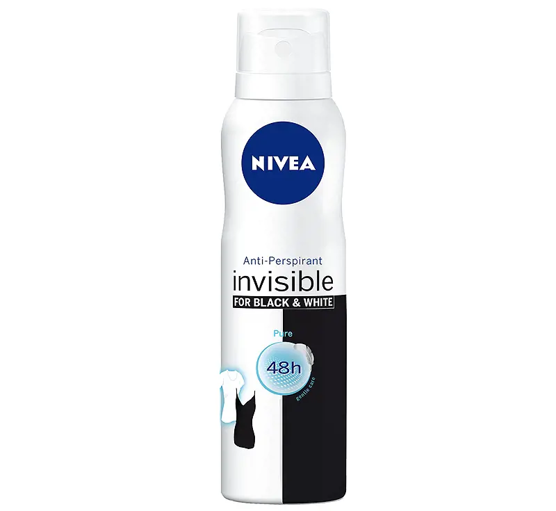 DEO NIVEA 150ml -W.INVISIBLE B&W PUR