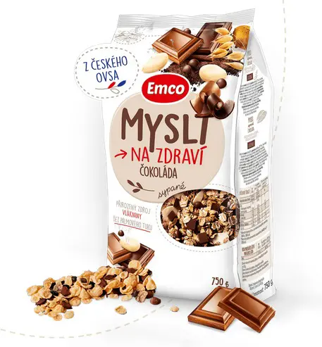 CK CEREALIE EMCO MYSLI 750g -COKOLADA