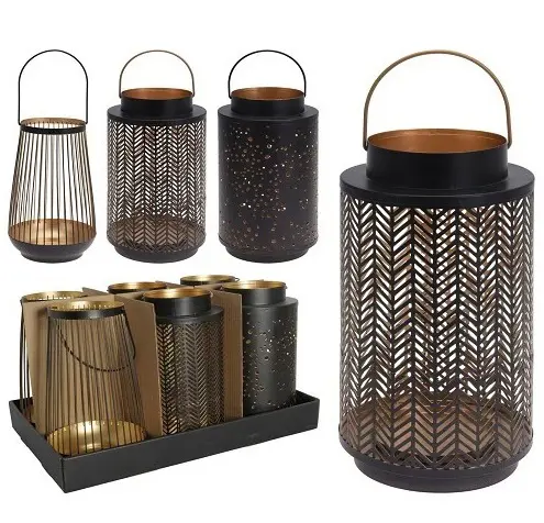 DEKOR.LUCERNA METAL 24cm