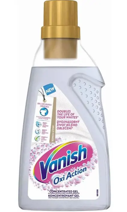 xVANISH OXI ACTION 0,75l -BIELY