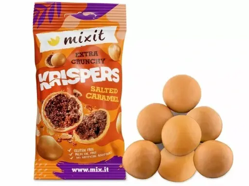 xCK MIXIT GULICKY KRISPERS 50g -SLANY KARAMEL