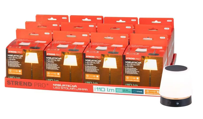 LAMPA SP STOLNA, STMIEVATELNA