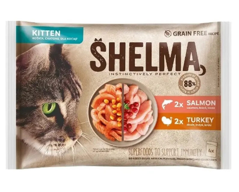 KRMIVO MACKY KAPSI. SHELMA 4x85g LOS/MOR