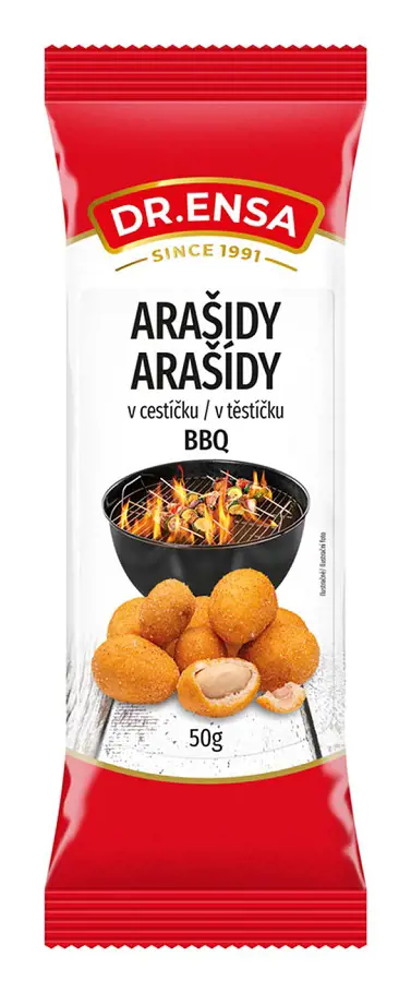 CK ARASIDY V CESTICKU 50g -BBQ