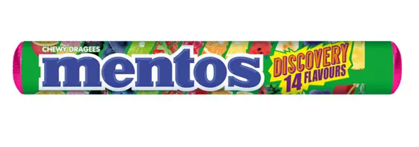 xCK CUKRIKY MENTOS 37,5g -DISCOVERY