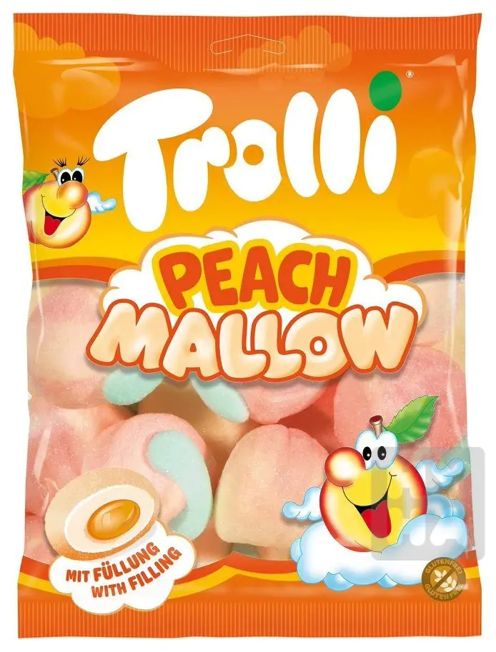 xCK CUKRIKY TROLLI 150g -PEACH MALLOW