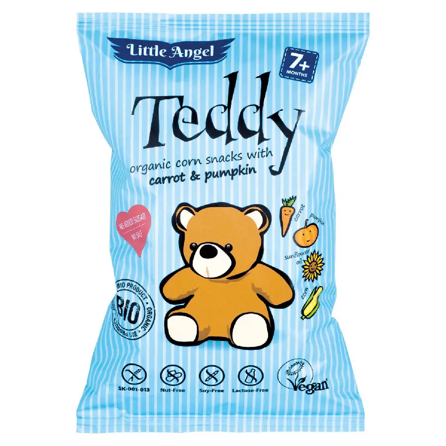 CK SNACK BIO 30g -TEDDY/MRKVA,TEKV