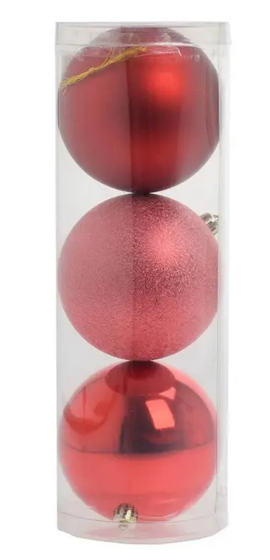 xVO -GULE PLAST S/3 12cm -CERVENE