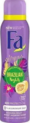DEO FA 150ml -W.BRAZILIAN NIGHTS