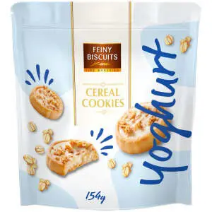 xCK SUSIENKY CEREAL COOKIES 154g -YOGHURT