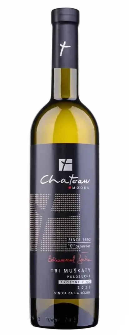 VINO CH.MODRA 0,75l -B TRI MUSKATY