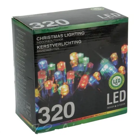 VO -LED OSVETLENIE 320ks -FAREBNE
