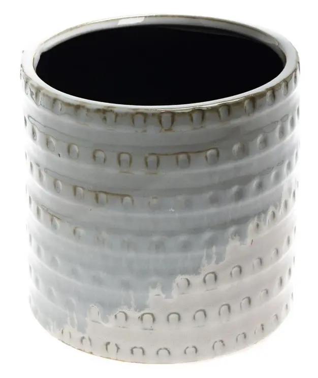 ,OBAL KERAMIKA 17cm -TROJFAREBNY SEDY