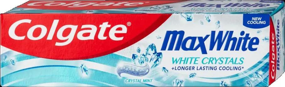 ZP COLGATE  75ml -MAX WHITE CRYSTAL