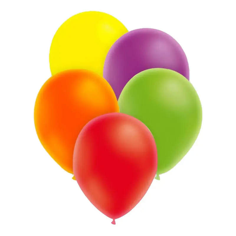 BALON NAFUKOVACI "M" MIX FARIEB